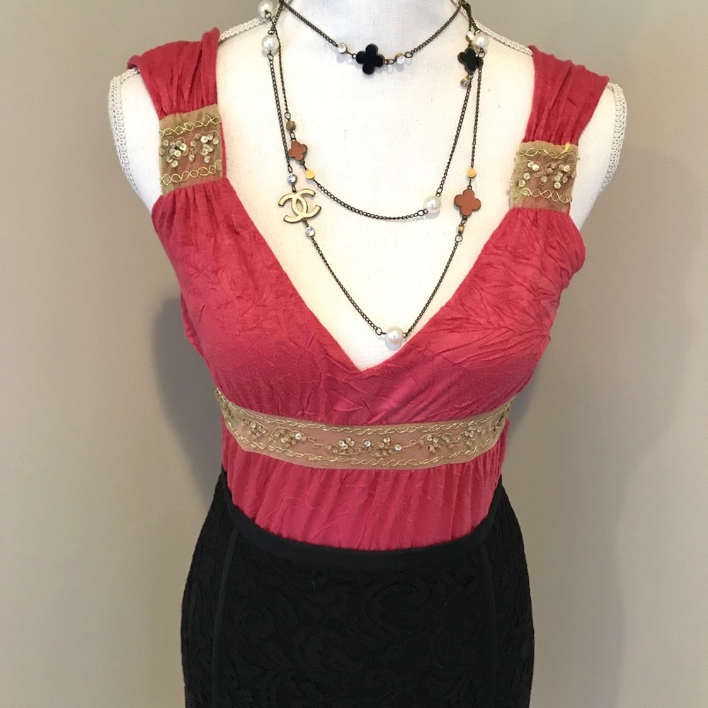 Sequin top